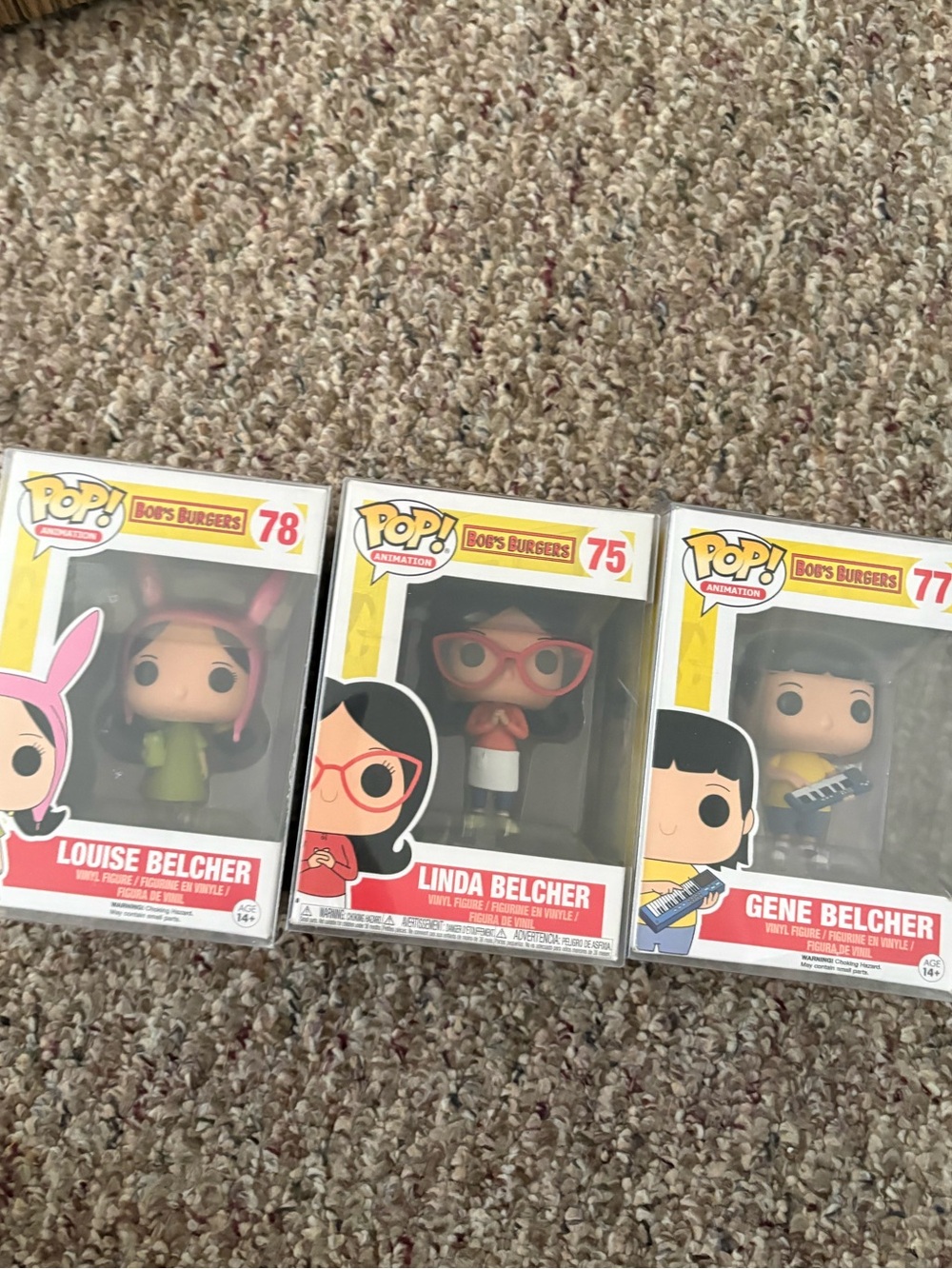 Bob’s Burgers Funko Pop Bundle Linda Louise Gene